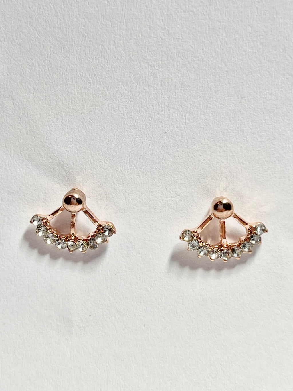 Diamond Fan Stud