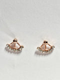 Diamond Fan Stud