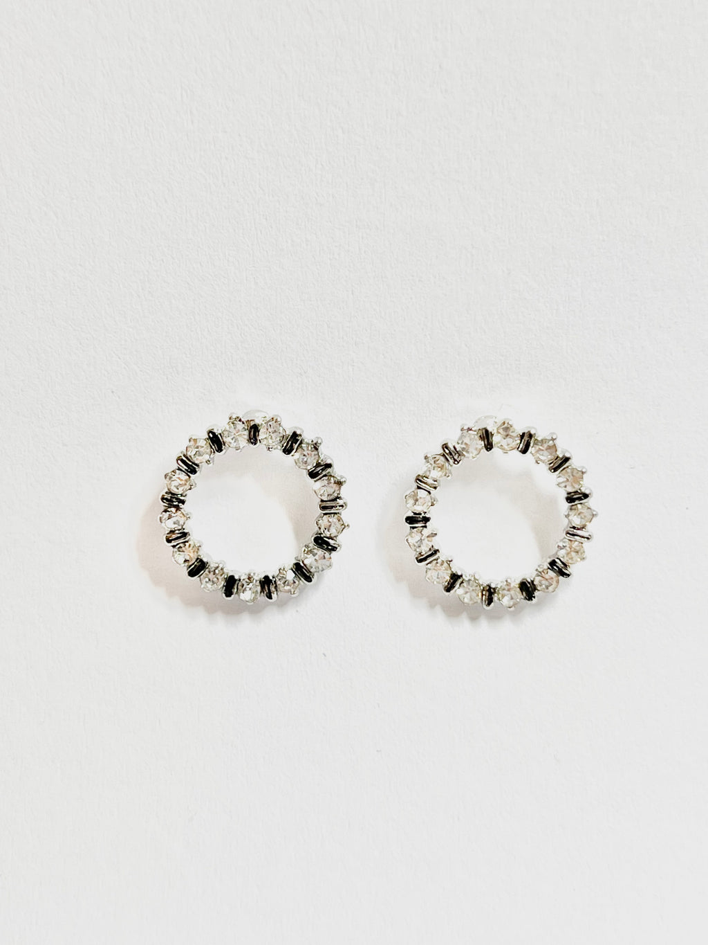 Crystal Circle Studs