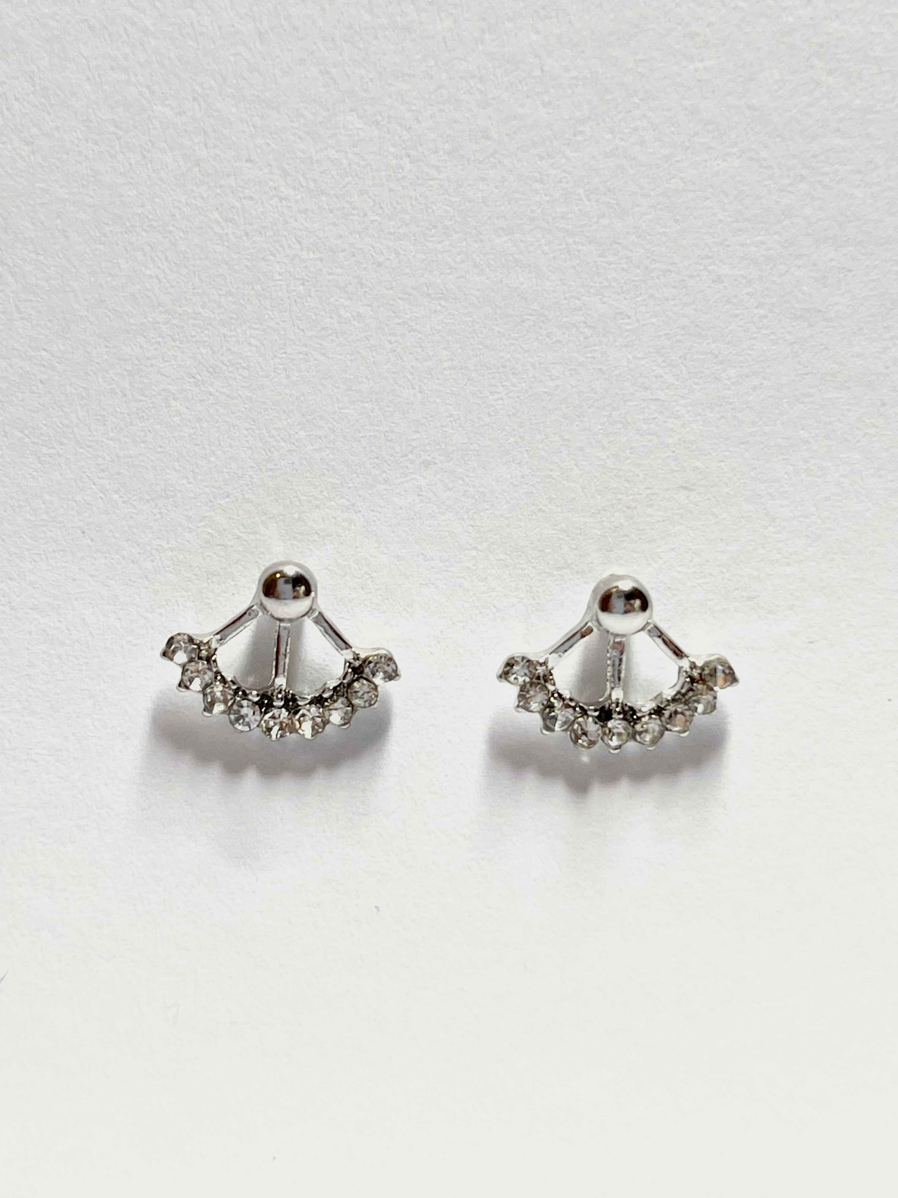 Diamond Fan Stud