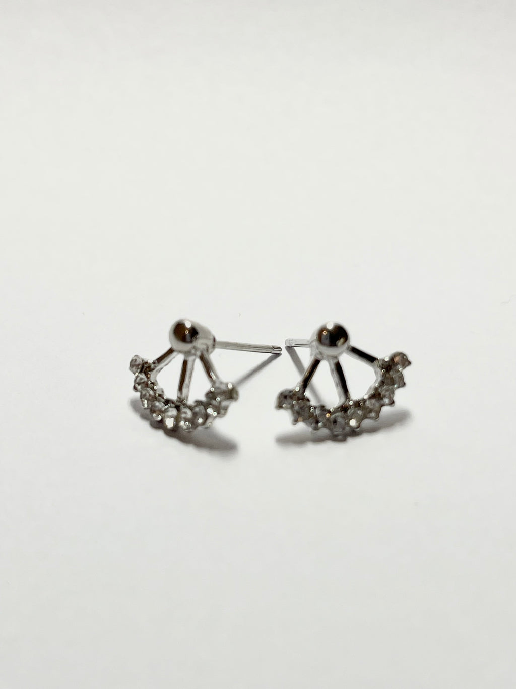 Diamond Fan Stud