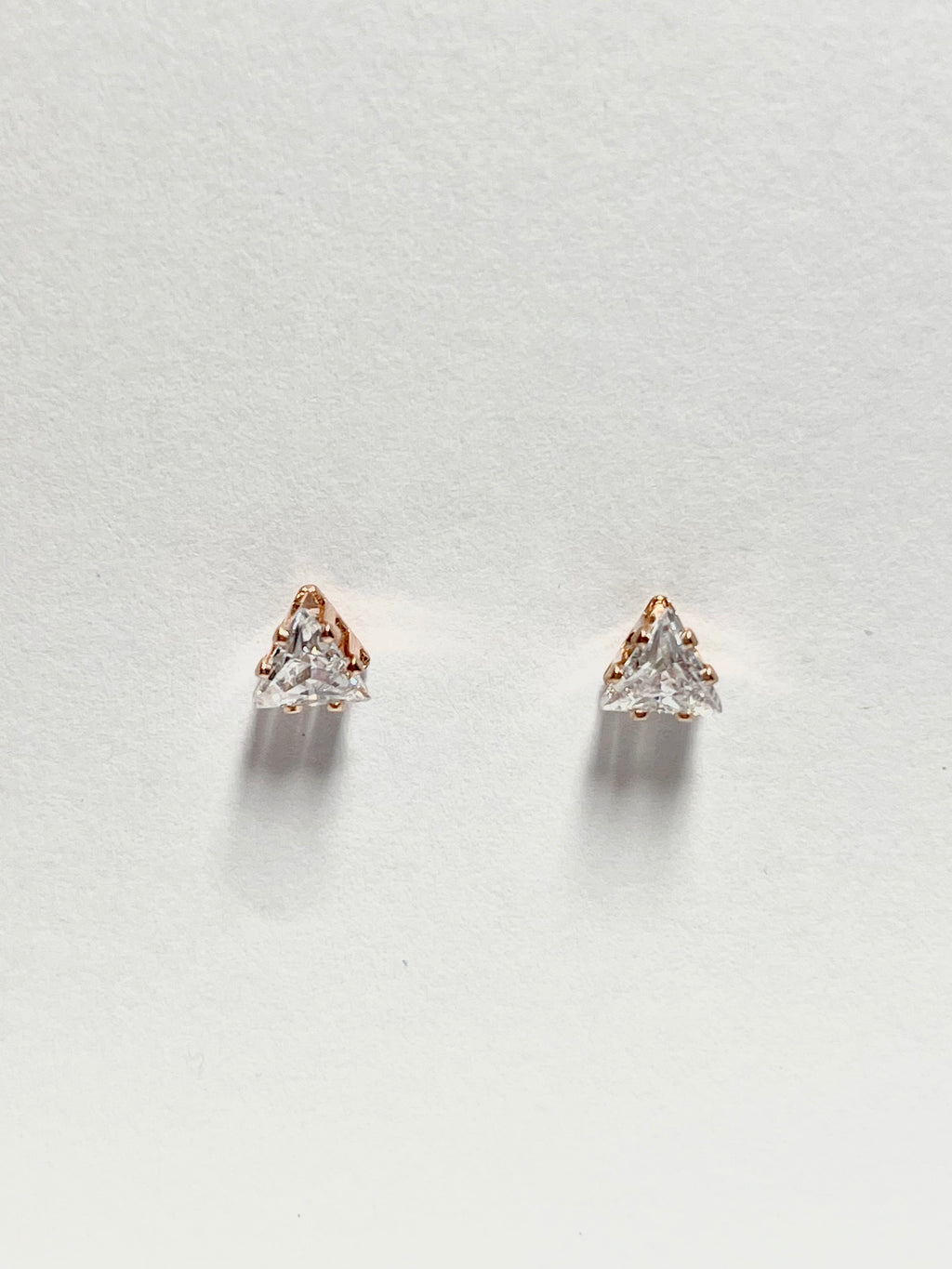 Triangle Crystal Studs