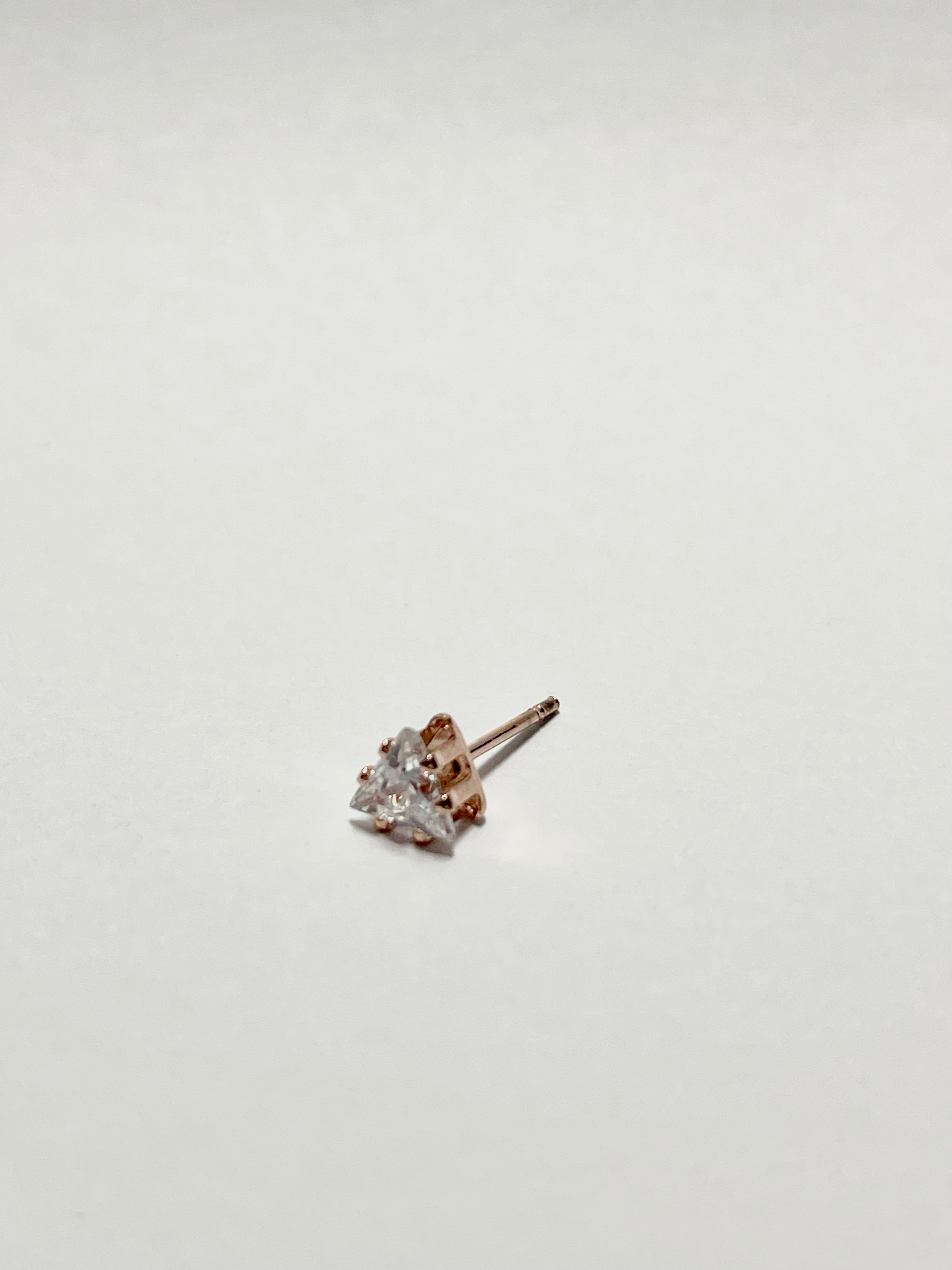 Triangle Crystal Studs