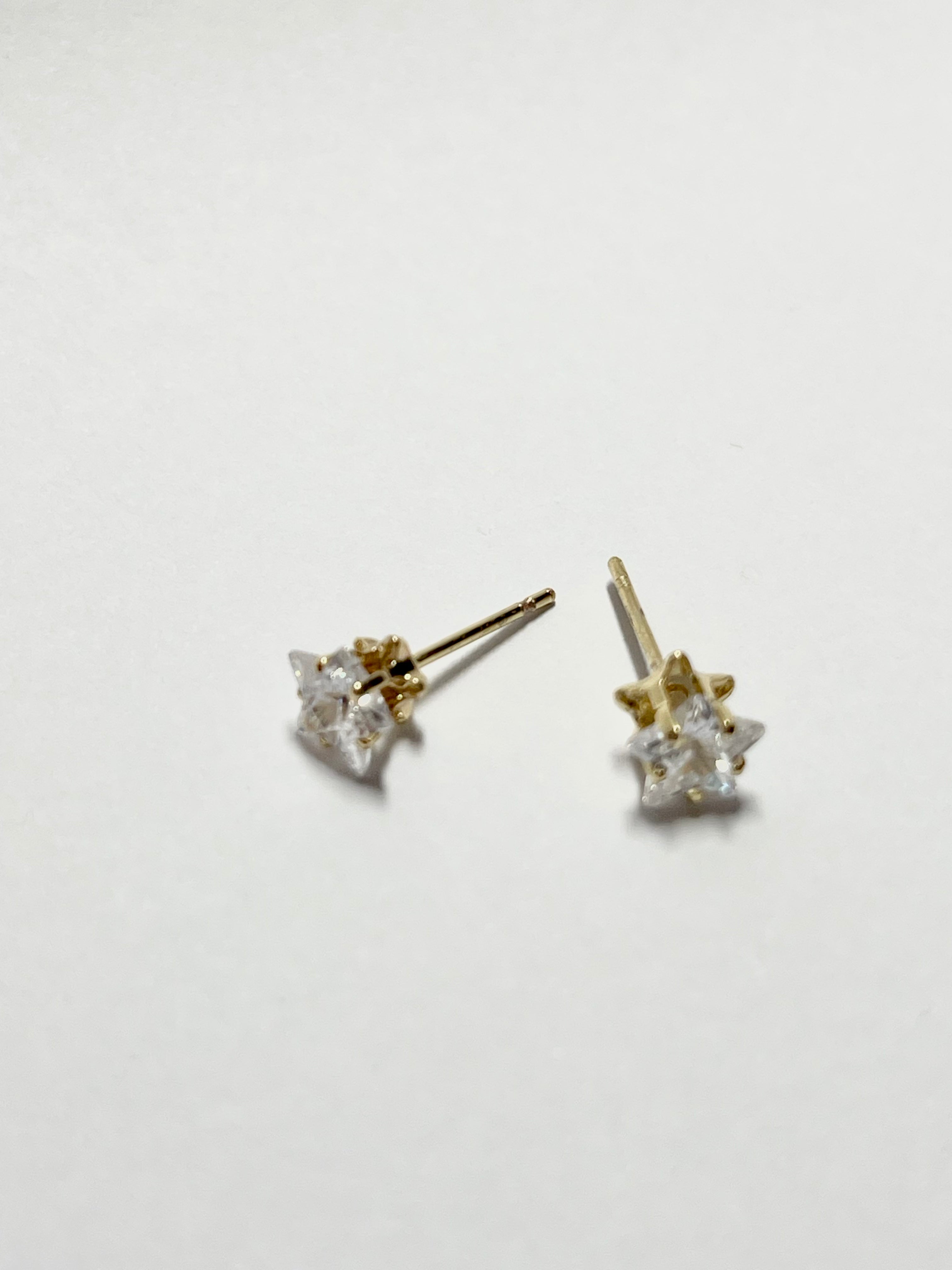 Crystal Star Studs