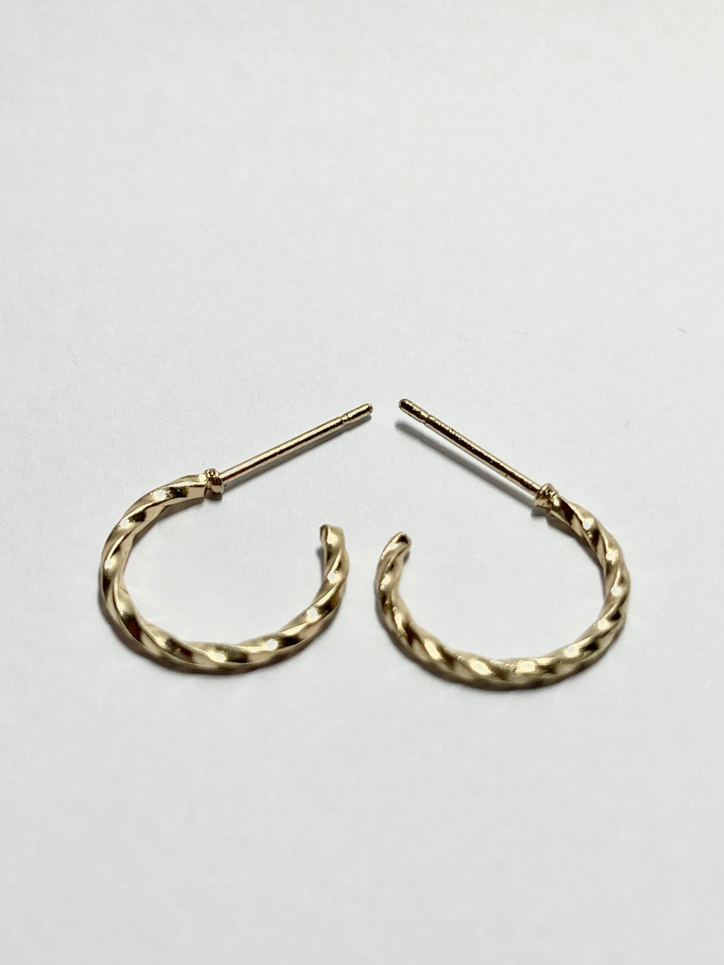 Twisted Hoop Earrings