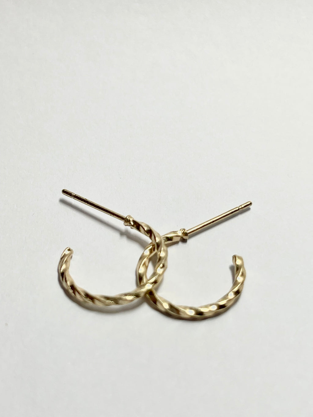 Twisted Hoop Earrings