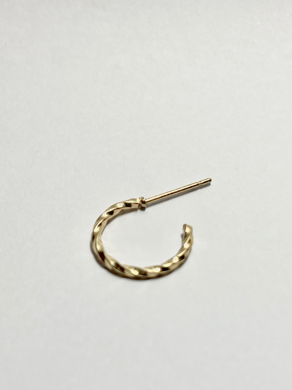 Twisted Hoop Earrings