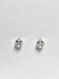Crystal Square Studs