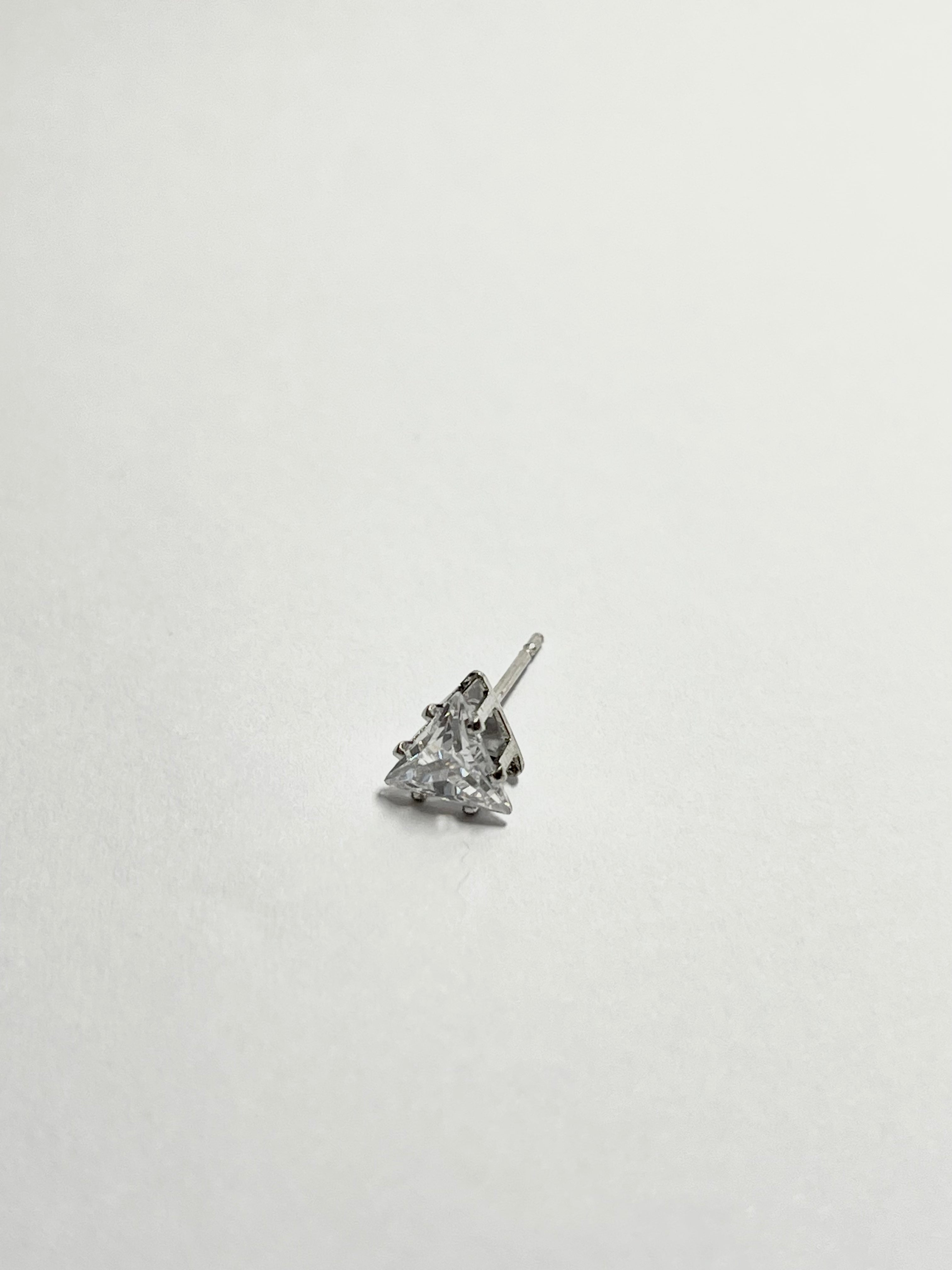 Triangle Crystal Studs