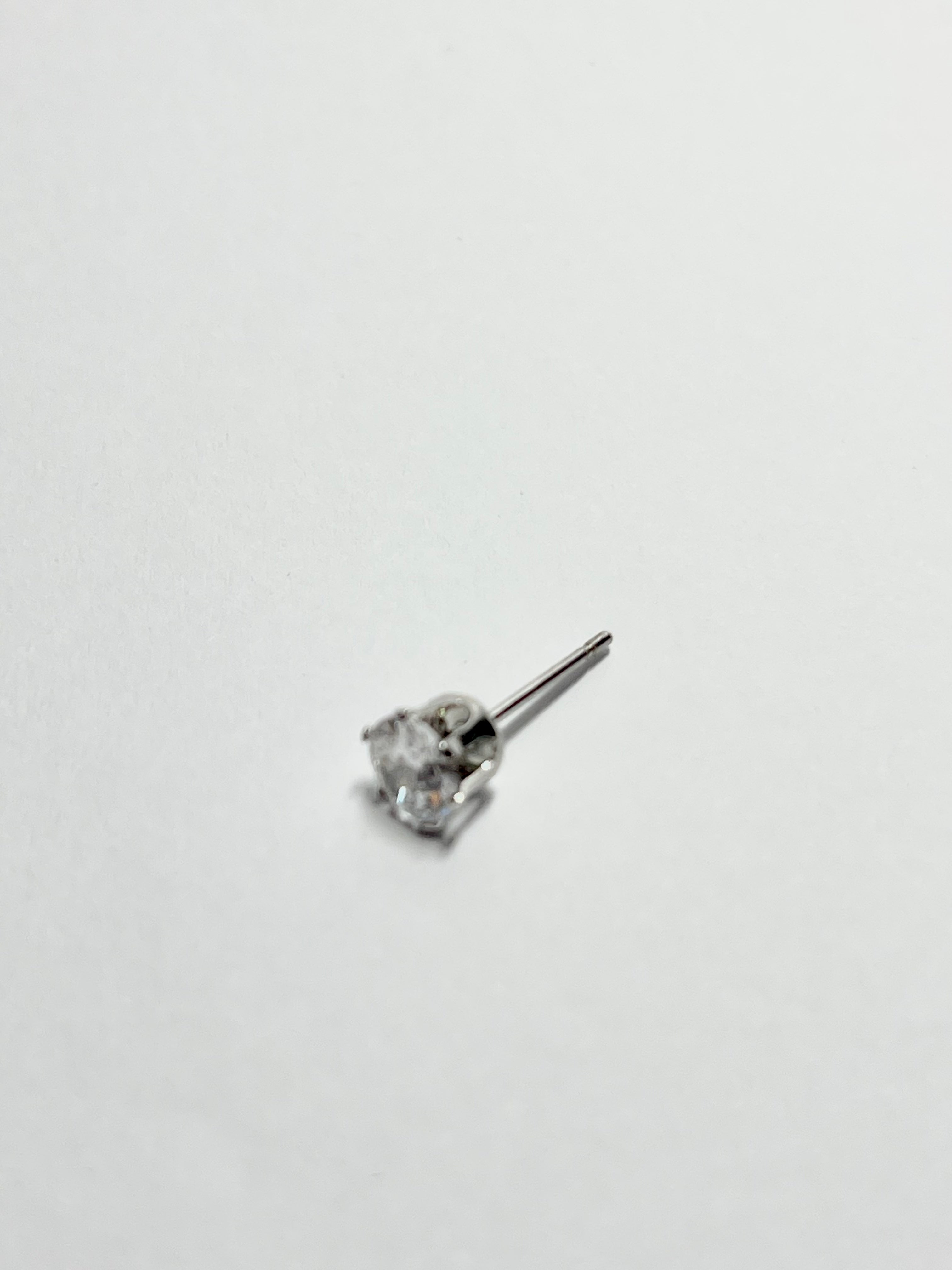 Round Crystal Stud Earrings