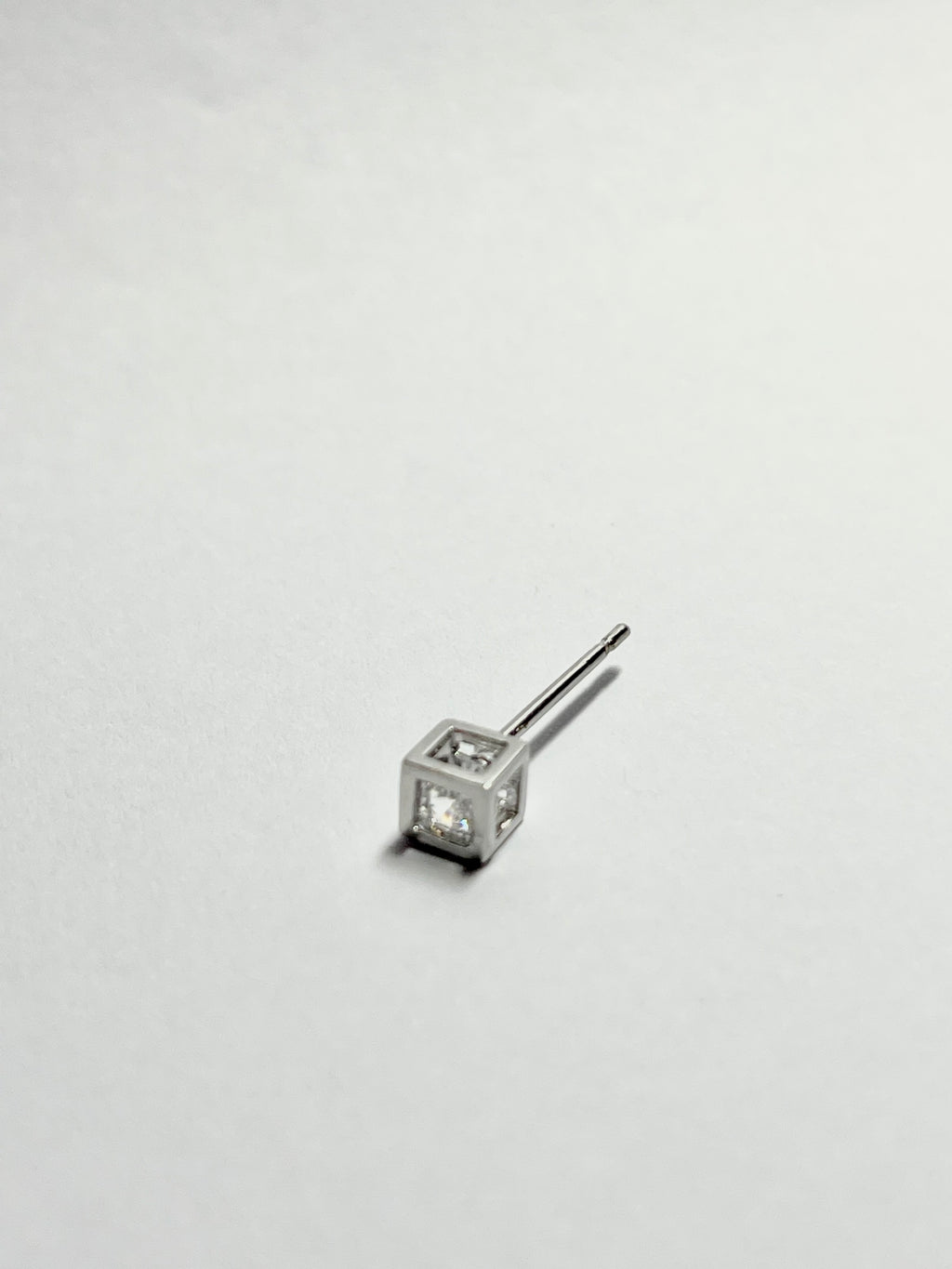 Crystal Cube Studs