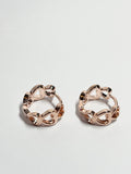 Infinity Heart Hoop Earrings