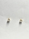 Mini Triangle Crystal Studs